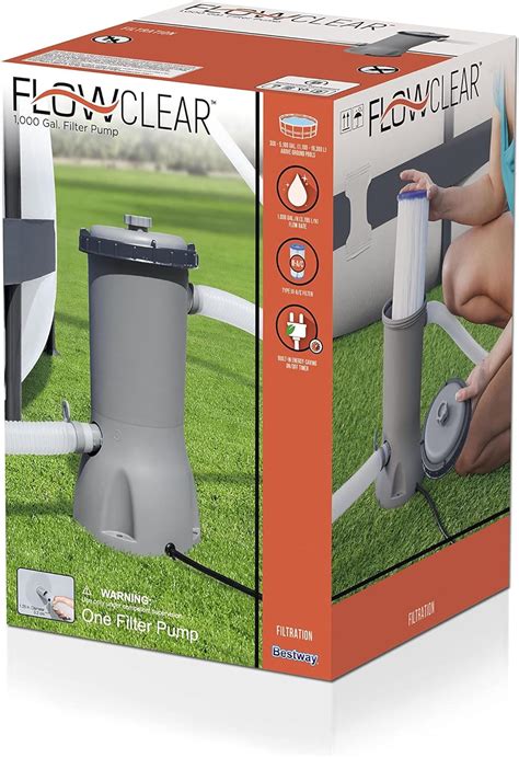 Bestway Flowclear 1000gal Filter Pump for Above Ground Pools.